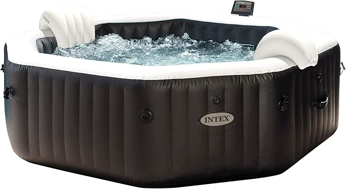 Intex PureSpa Plus 6 Personnes - Spa Gonflable 170 Jets 42°C