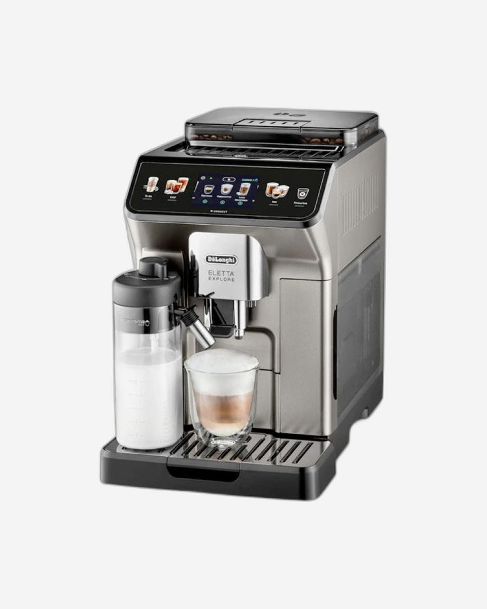 De'Longhi Eletta Explore ECAM450.86.T - Machine à Café Grain Cold Brew 50+ Recettes