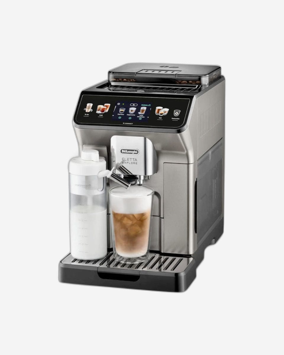 De'Longhi Eletta Explore ECAM450.86.T - Machine à Café Grain Cold Brew 50+ Recettes