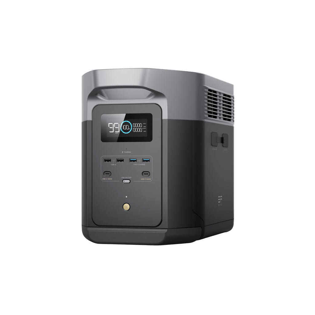 EcoFlow DELTA 2 Max 2048Wh - Station d'Énergie Portable LFP